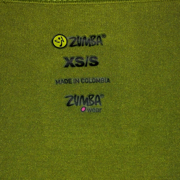 Zumba oversized T-shirt- Dark green - Picture 3 of 3